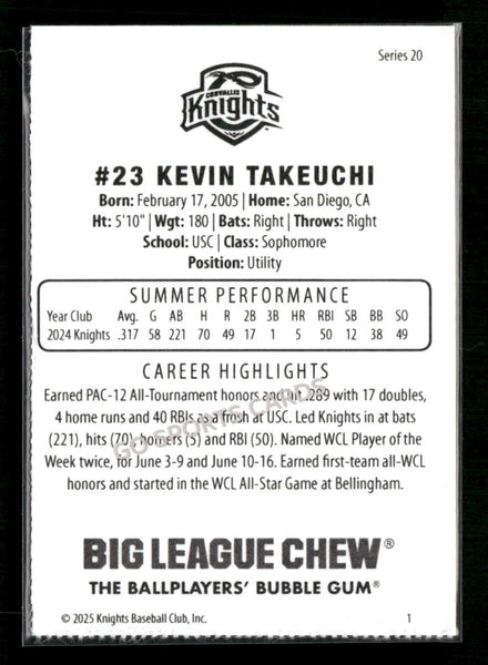 2025 Corvallis Knights Kevin Takeuchi
