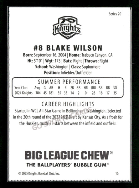 2025 Corvallis Knights Blake Wilson