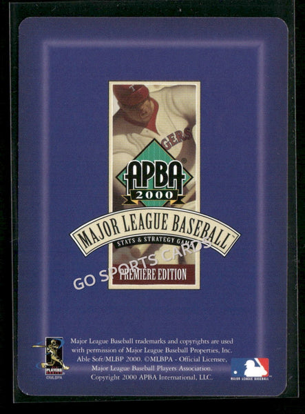 2000 APBA MLB Premiere Edition Jay Buhner
