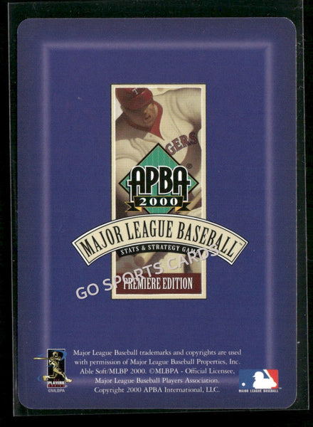 2000 APBA MLB Premiere Edition Russell Davis