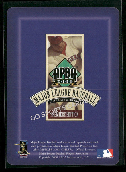 2000 APBA MLB Premiere Edition Raul Ibanez