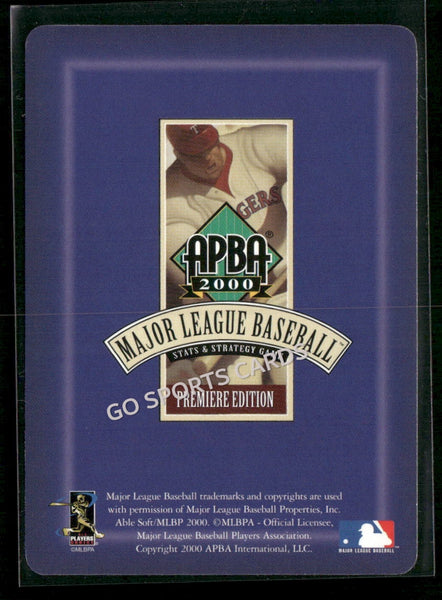 2000 APBA MLB Premiere Edition John Mabry