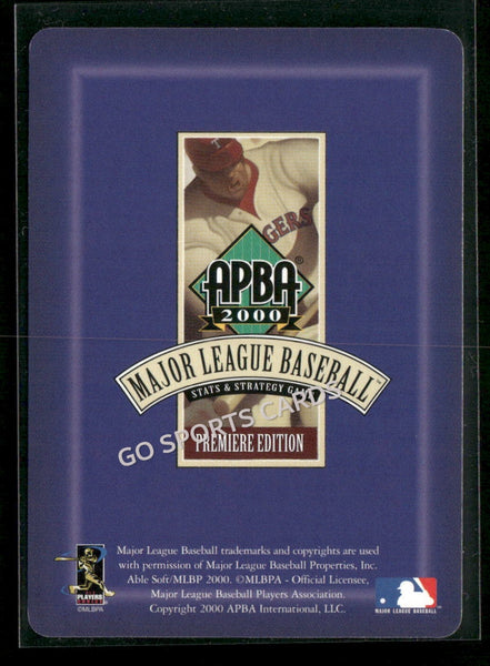 2000 APBA MLB Premiere Edition Edgar Martinez