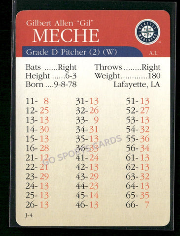 2000 APBA MLB Premiere Edition Gil Meche