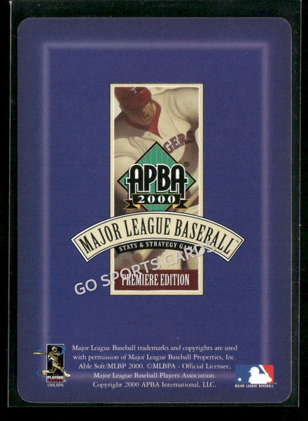 2000 APBA MLB Premiere Edition Ken Griffey Jr