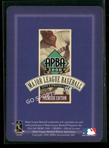 2000 APBA MLB Premiere Edition Michael DiFelice
