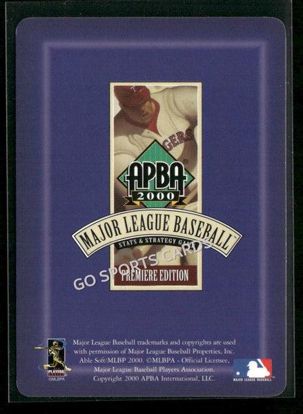 2000 APBA MLB Premiere Edition Dave Martinez