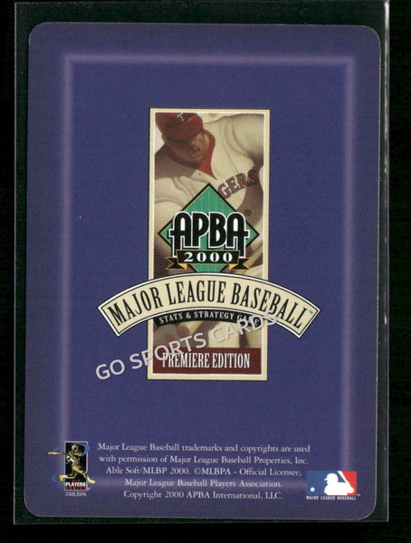2000 APBA MLB Premiere Edition Fred Crime Dog McGriff