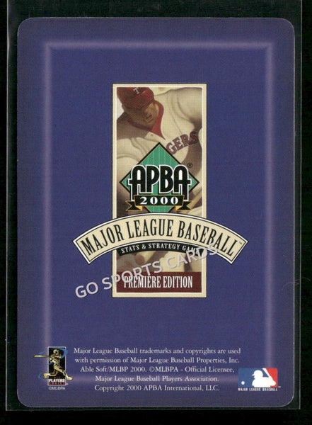 2000 APBA MLB Premiere Edition Rick White