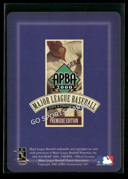 2000 APBA MLB Premiere Edition Darrin Fletcher