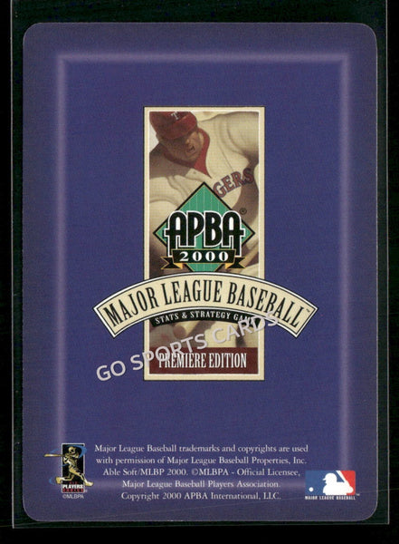 2000 APBA MLB Premiere Edition Mike Matheny