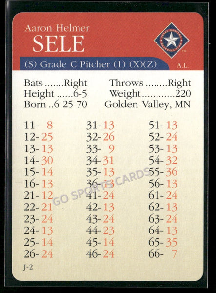 2000 APBA MLB Premiere Edition Aaron Sele