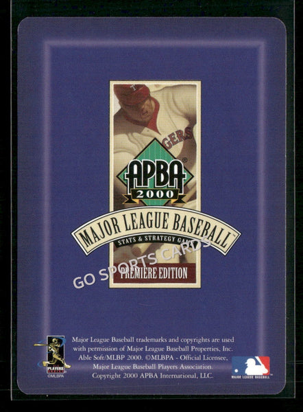 2000 APBA MLB Premiere Edition John Wetteland
