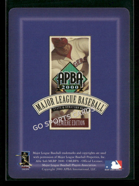 2000 APBA MLB Premiere Edition Jeff Montgomery