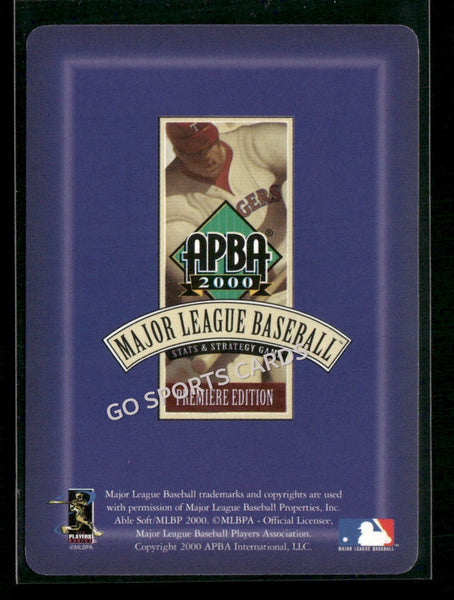 2000 APBA MLB Premiere Edition Joe Randa