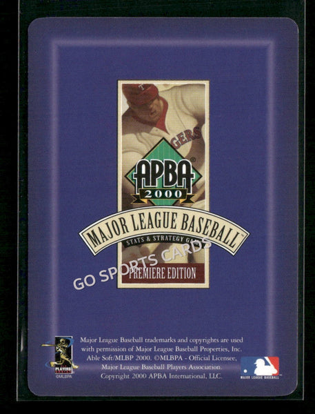 2000 APBA MLB Premiere Edition Ron Coomer
