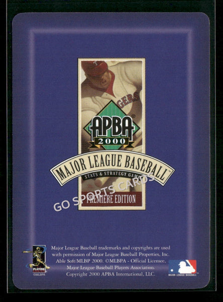 2000 APBA MLB Premiere Edition Marty Cordova