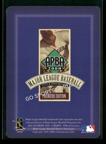 2000 APBA MLB Premiere Edition Joe Mays