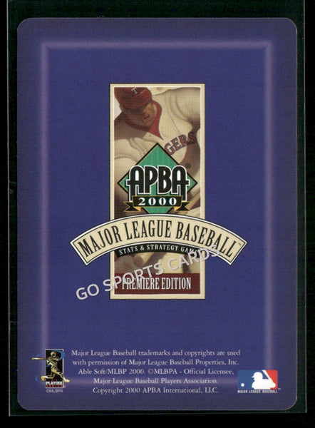 2000 APBA MLB Premiere Edition Scott Brosius