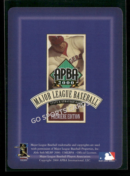 2000 APBA MLB Premiere Edition Hideki Irabu