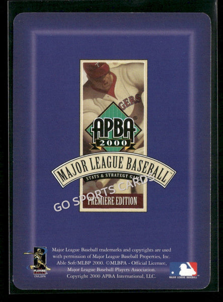 2000 APBA MLB Premiere Edition Jimmy Ladd