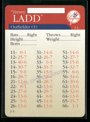 2000 APBA MLB Premiere Edition Jimmy Ladd