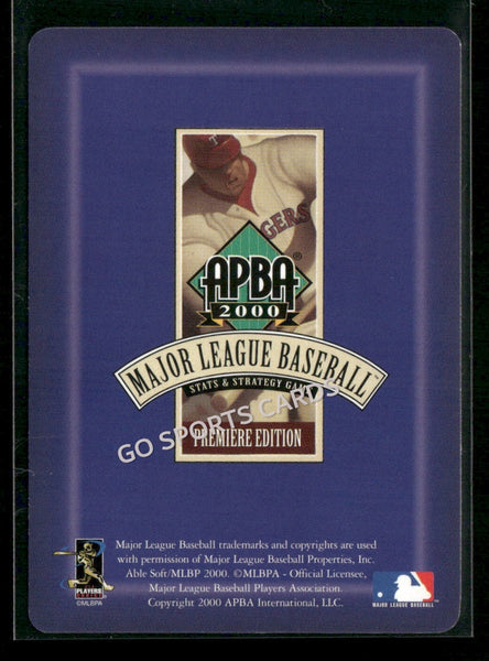 2000 APBA MLB Premiere Edition AJ Hinch