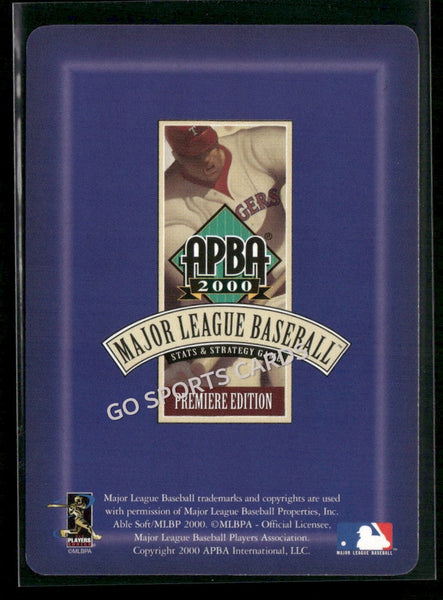2000 APBA MLB Premiere Edition Matt Stairs