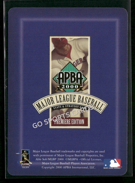 2000 APBA MLB Premiere Edition Shigetoshi Shiggy Hasegawa