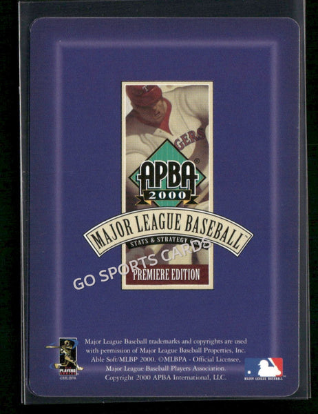 2000 APBA MLB Premiere Edition Ken Hill