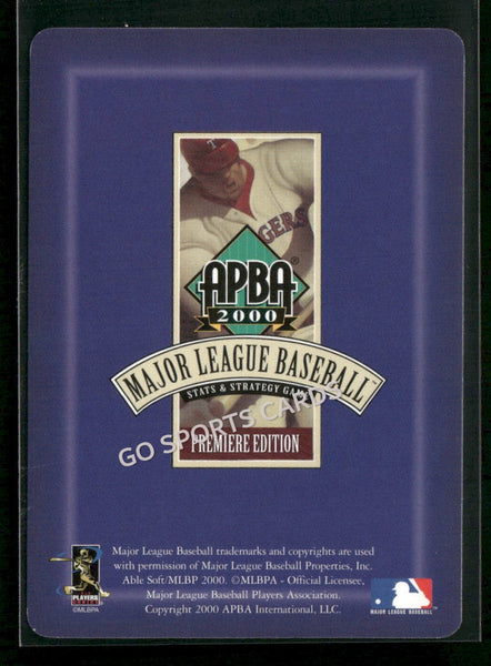 2000 APBA MLB Premiere Edition Tim Salmon