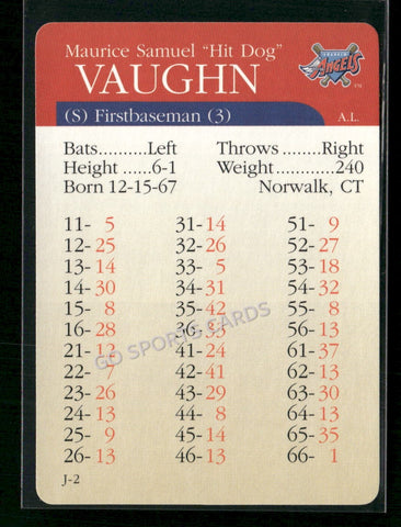 2000 APBA MLB Premiere Edition Mo Vaughn
