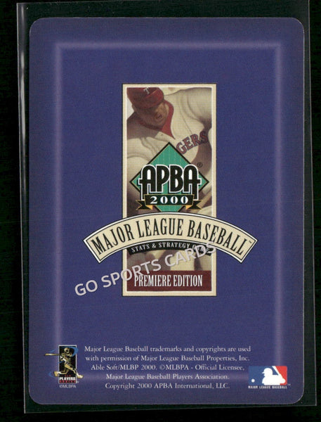 2000 APBA MLB Premiere Edition Jesse Orosco