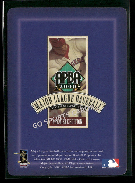 2000 APBA MLB Premiere Edition Scott Hatteberg