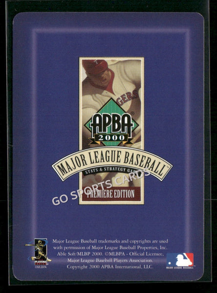 2000 APBA MLB Premiere Edition Jose Offerman