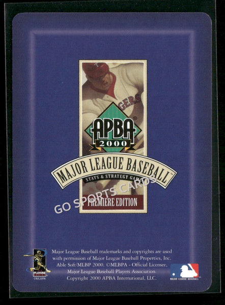 2000 APBA MLB Premiere Edition Keith Charles Foulke