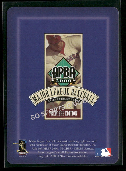 2000 APBA MLB Premiere Edition Darrin Jackson