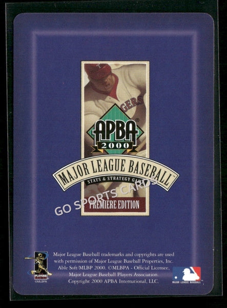 2000 APBA MLB Premiere Edition Mark Johnson