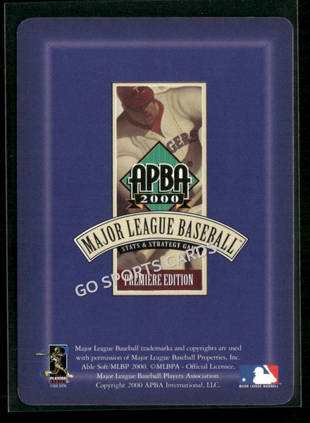 2000 APBA MLB Premiere Edition Greg Norton