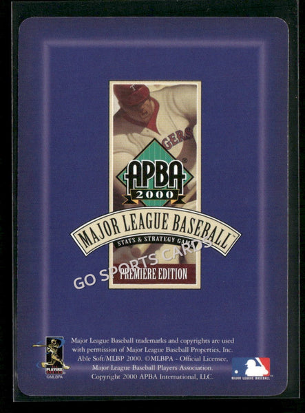 2000 APBA MLB Premiere Edition Frank Big Hurt Thomas