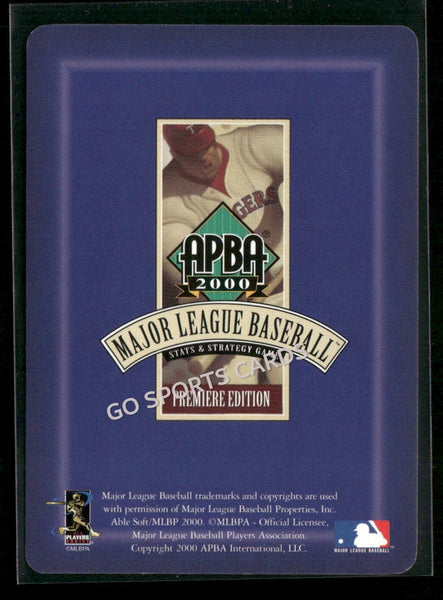 2000 APBA MLB Premiere Edition Harold Baines
