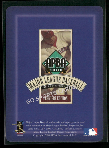 2000 APBA MLB Premiere Edition Paul Shuey