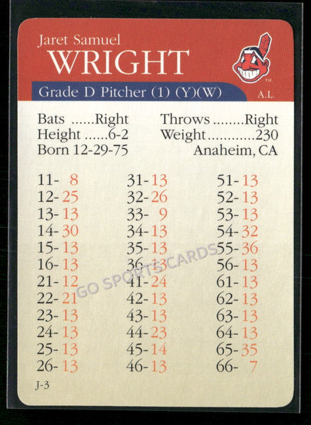 2000 APBA MLB Premiere Edition Jaret Wright