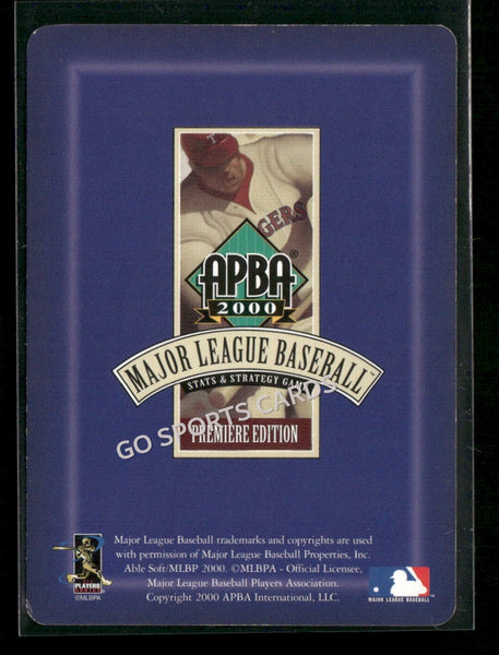 2000 APBA MLB Premiere Edition Chipper Jones