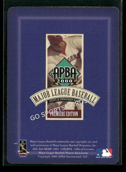 2000 APBA MLB Premiere Edition Javy Lopez