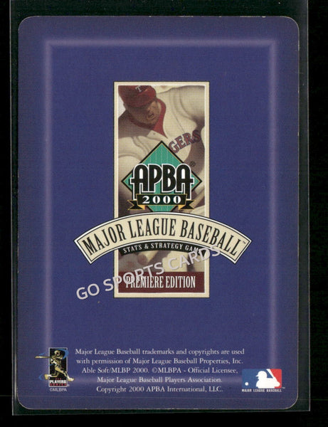 2000 APBA MLB Premiere Edition Armando Benitez