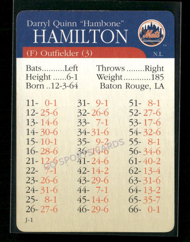 2000 APBA MLB Premiere Edition Darryl Hamilton