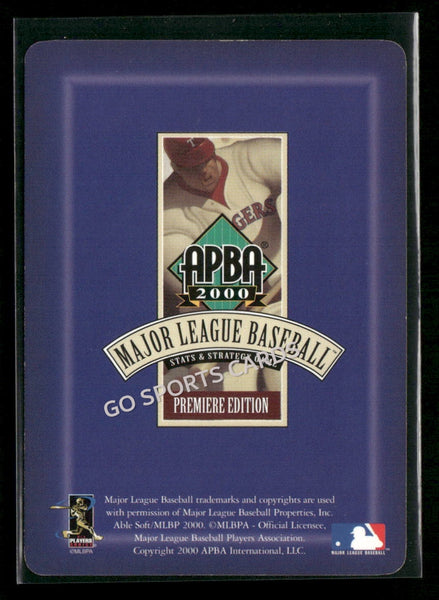 2000 APBA MLB Premiere Edition Al Leiter