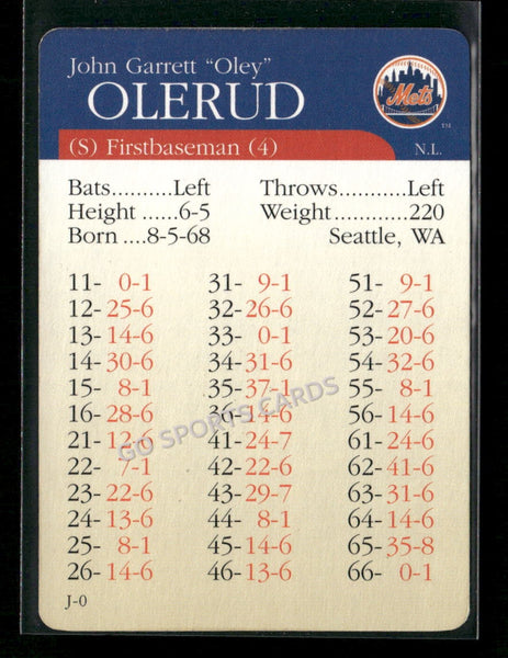 2000 APBA MLB Premiere Edition John Olerud