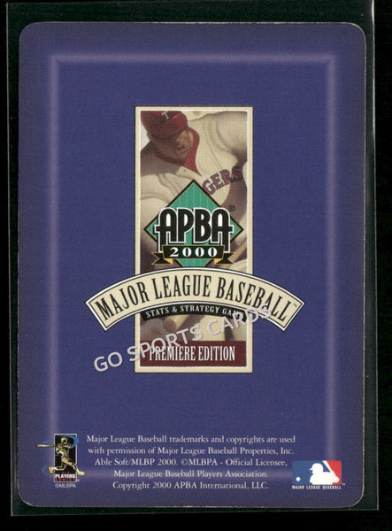 2000 APBA MLB Premiere Edition Mike Piazza